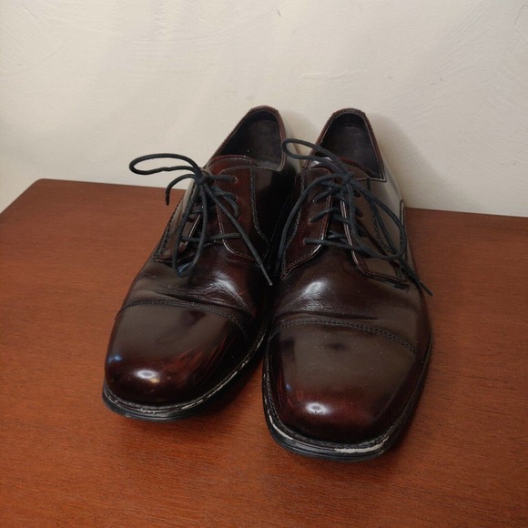 Johnston & Murphy Men\'s Dress Shoes Brown Leather Size 8.5 Lace Up. main image 8